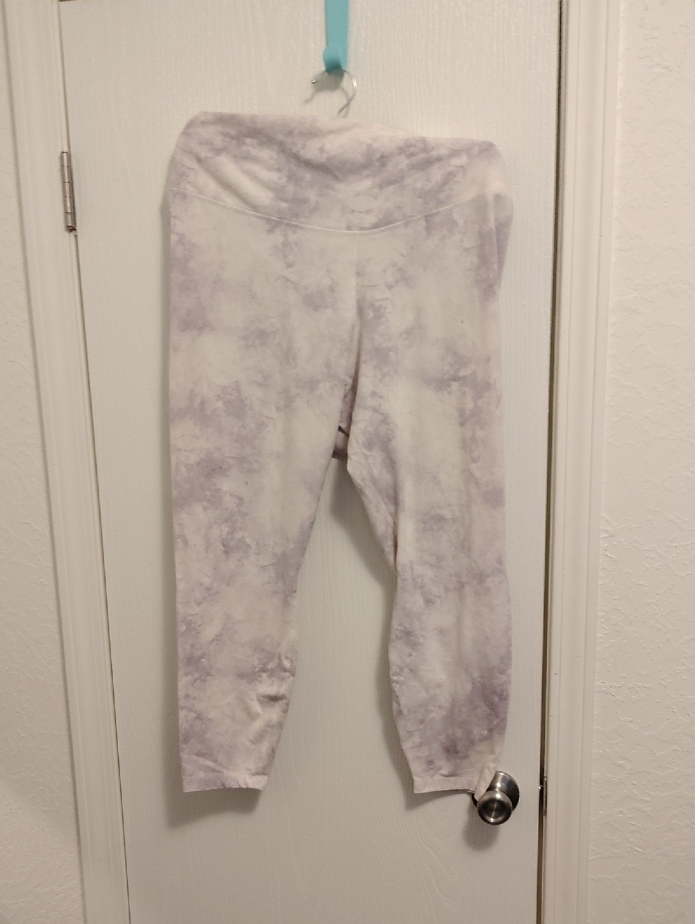 Old Navy Tie-Dye Leggings - Lavender  and White